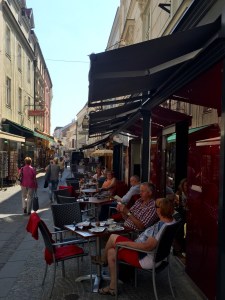 A favorite stop for coffee and strudel
