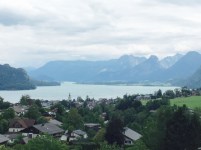Lake Wolfgang near Salzburg was in the opening scenes of the movie 