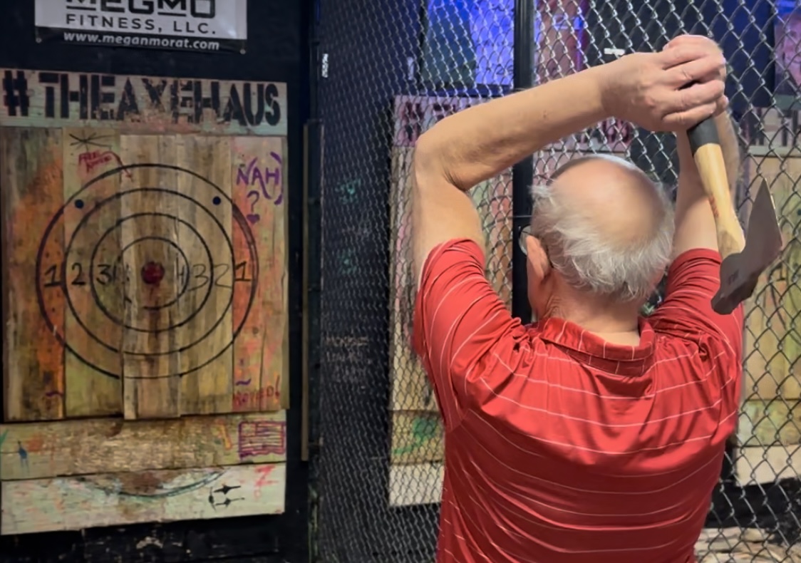 My Axe Throwing at The Axe&nbsp;Haus